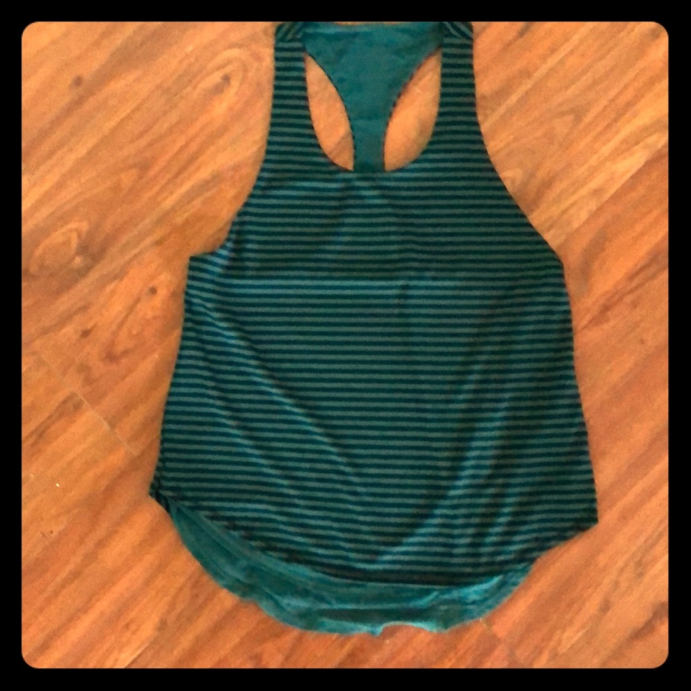 Calia Reversible Striped Racerback Tank